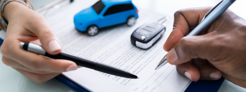 Car finance documentation